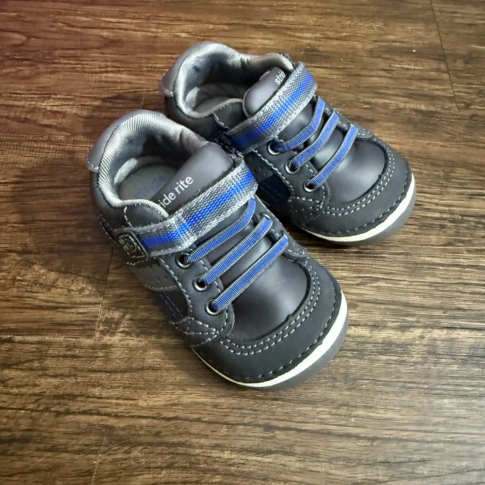 Stride Rite Kids' Sneakers in Black and Blue